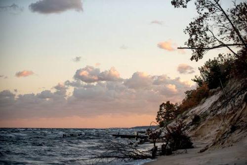 Beach at sunset